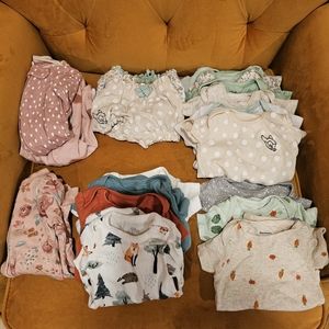 Baby Girl newborn lot